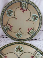 Jugendstil wall plates in a pair
