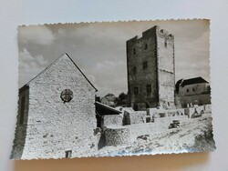 Régi képeslap fotó levelezőlap 1963 Nagyvázsony Vár