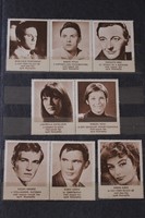 Stamped actor portraits - 1960s