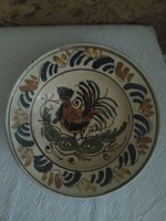 Korondi rooster wall plate, plate