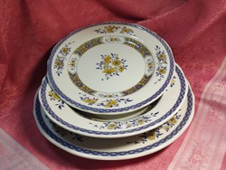 Saxon Blue, Giordano, 3 darabos tányér készlet