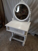 White old German dressing table with mirror!