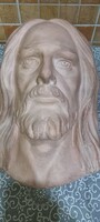 Kiss Dániel terracotta bust of Jesus