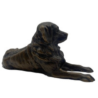 Bronze St. Bernard dog m1126
