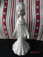 Aquincum porcelain figure, snow white, height 24 cm. He has!