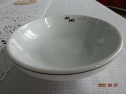 Lilien porcelain Austria, brown striped bowl, diameter 13.5 cm. He has!