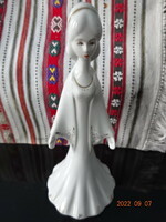 Aquincum porcelain figural sculpture, snow white, height 24 cm. He has!