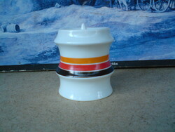 Retro raven house striped candle holder
