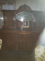 1930-1940 es évek beli antik tálaló szekrény