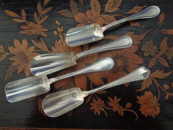 Old silver spice spatulas