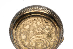 Enamelled silver box with a heart-shaped overlay