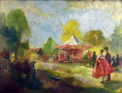 Kálmán Istókovits (1898 - 1990): vursli carousel (around the early 1930s!)