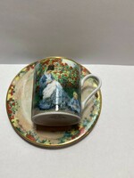 Goebel coffee cup with bottom with monet motif