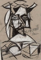 Picasso -tanulmányrajz -leárazáskor nincs felező ajánlat