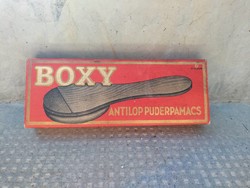 Boxy powder puff box