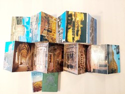 Visegrád és Budai múzeumok leporelló fotókon és egy minikönyv: Bottrop együtt