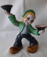 Antique Hertha Bucher WIEN Art Deco Ceramic Candle Holder – 1920s,