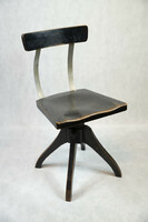 Heisler work chair 1930, black color