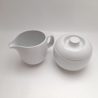 Alföldi saturnus sugar holder and pourer (part of tea set)