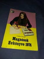 Csabai Dániel:MAGNÓSOK ÉVKÖNYVE 1974 szakkönyv a régmúltból könyv képek szerint