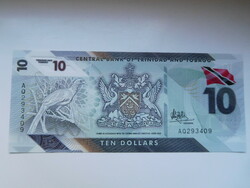 Trinidad & Tobago 10 dollár 2020 UNC Polymer