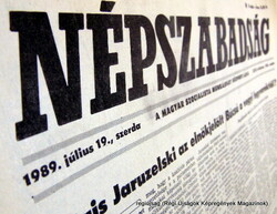 1972 október 7  /  Népszabadság  /  eredeti újság szülinapra. Ssz.:  21296