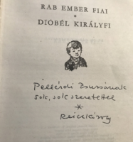 Reich Károly által dedikált Móra Ferenc kötet! 1959.