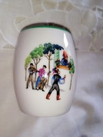 Zsolnay János Vitéz Pattern Toothpick Holder