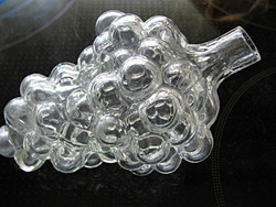 Grape cluster shaped glass