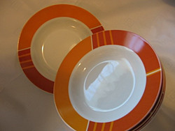 6 mf design memphis style soup plates