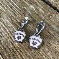 Chantecler silver earrings