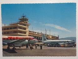 Beirut postcard 1962 airport