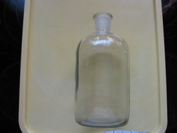 Medicinal laboratory bottle of one liter