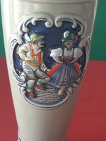 Jar but not ears. Very beautiful, flawless ceramic. Not even today (west-germany)