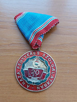Mn medal of merit in the armed service of the homeland after 20 years # + zs