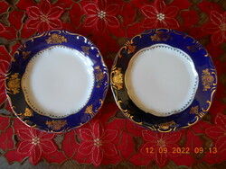 Zsolnay Pompadour I-es süteményes tányér
