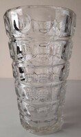 Extra large Frantisek pie Czech glass vase 