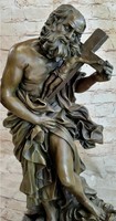 Szent Jeromos - monumentális bronz szobor