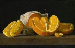John peto - orange - canvas reprint