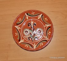 Juried glazed ceramic wall plate 19 cm (n)