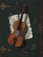 John peto - the aged violin - canvas reprint