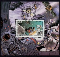 1983 Djibouti Space blokk