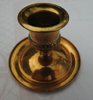 Small copper candle holder - table candle holder