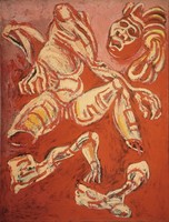 Orozco - A feldarabolt ember - vakrámás vászon reprint