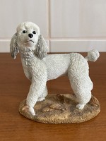 Goebel német uszkár kutya porcelán nipp dísztárgy