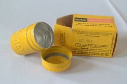 Kodak film holder metal box 1965 embossed