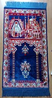 Antique moquette oriental tapestry
