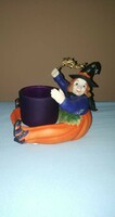 Special Halloween witch candle holder