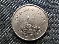 Jersey II. Erzsébet Seymour torony 5 penny 1993 (id28266)