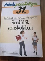 Serdülők az iskolában - Jávorné Dr. Kolozsváry Judit  1000 Ft